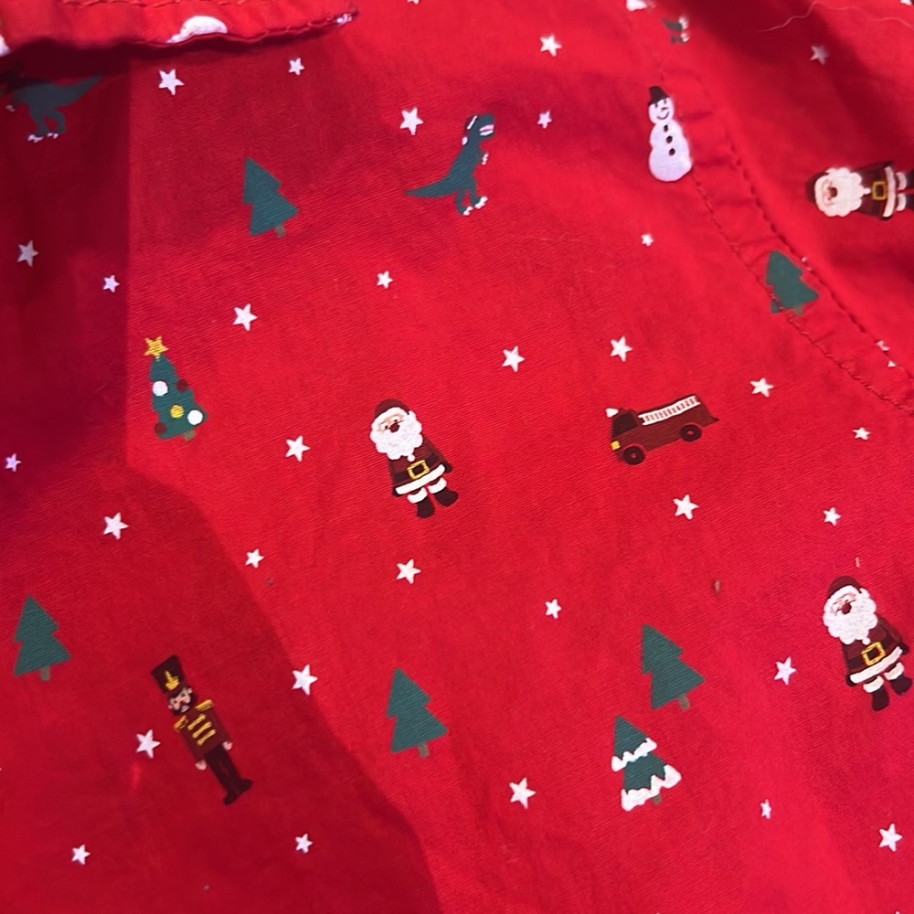 Christmas button down - Picture 2 of 3